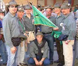 Alpini del gruppo di Morsano all'Adunata di Trieste 2004